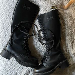Vintage Dr. Marten 20 hole boots. Made in England